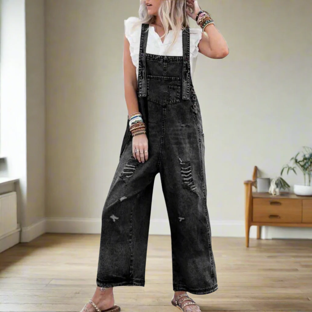 Sophie | Vintage Jumpsuit Damen verstellbar modern - Image 2