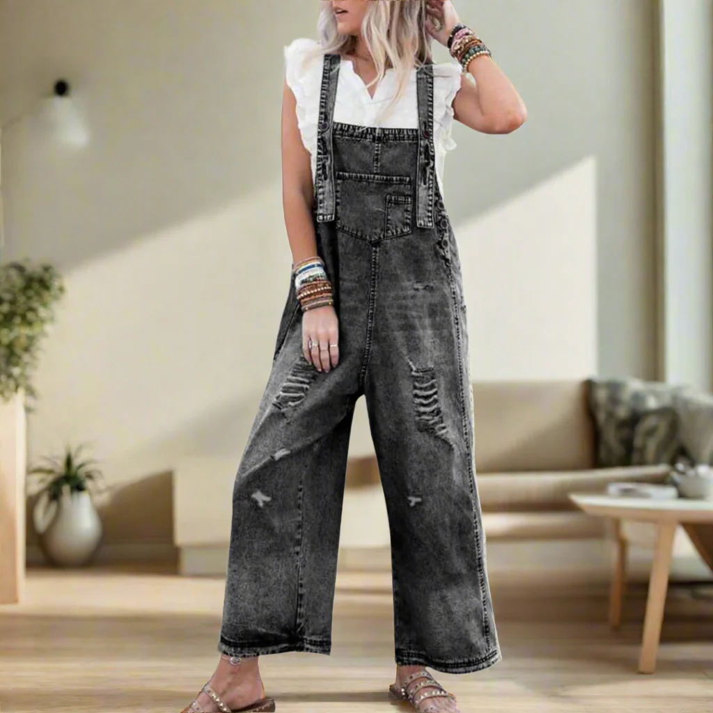 Sophie | Vintage Jumpsuit Damen verstellbar modern - Image 4