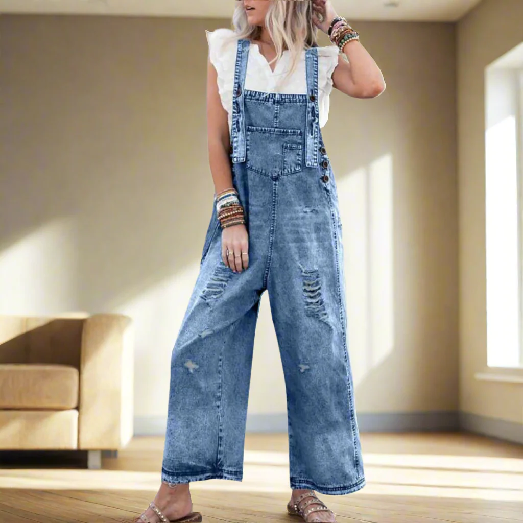 Sophie | Vintage Jumpsuit Damen verstellbar modern - Image 6