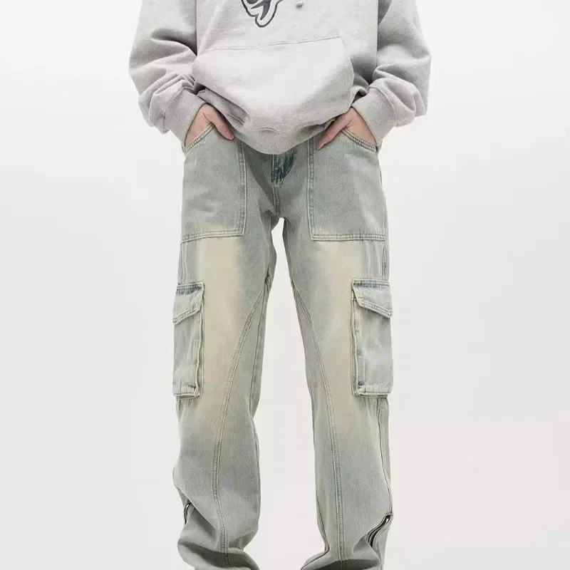Stefan | Baggy Jeans mit Seitlichen Reißverschlüssen - Image 2