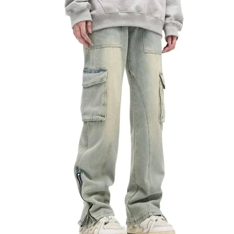 Stefan | Baggy Jeans mit Seitlichen Reißverschlüssen - Image 3