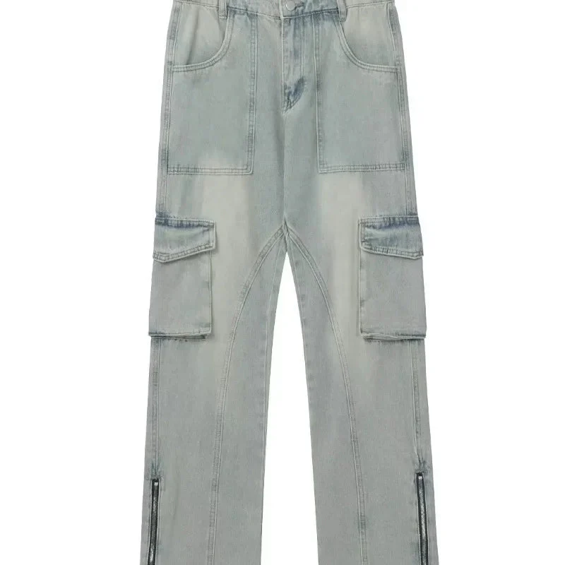 Stefan | Baggy Jeans mit Seitlichen Reißverschlüssen - Image 4