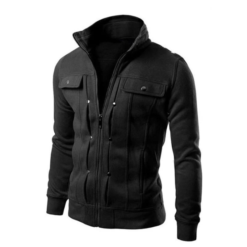 Stehkragenjacke für Herren