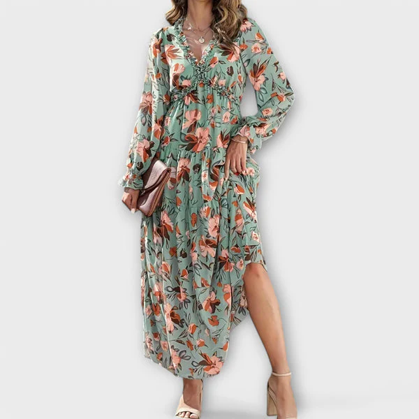 Stella- Elegantes Kleid mit Langen Ärmeln