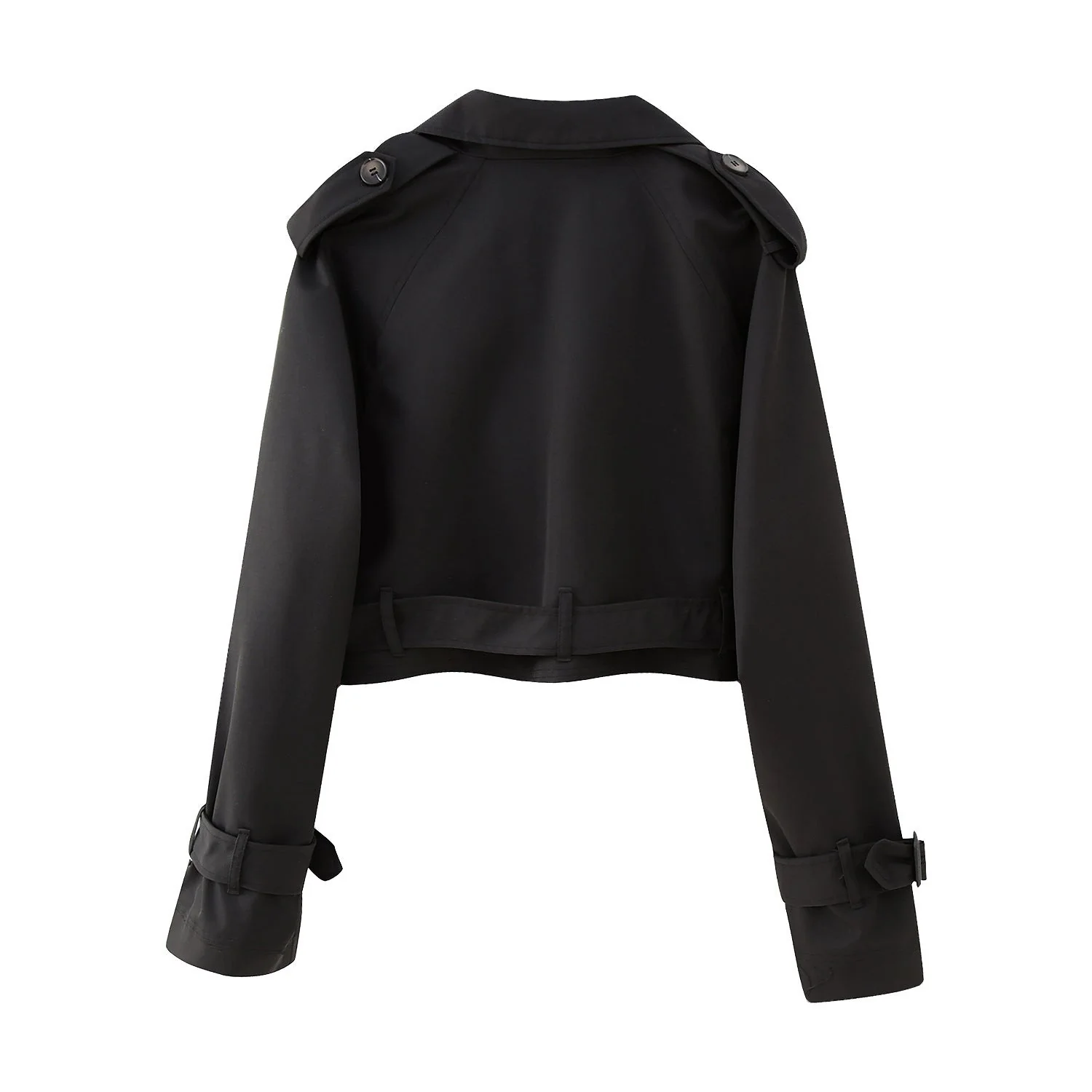 Stephanie | Eleganter Kurzer Trenchcoat - Image 3