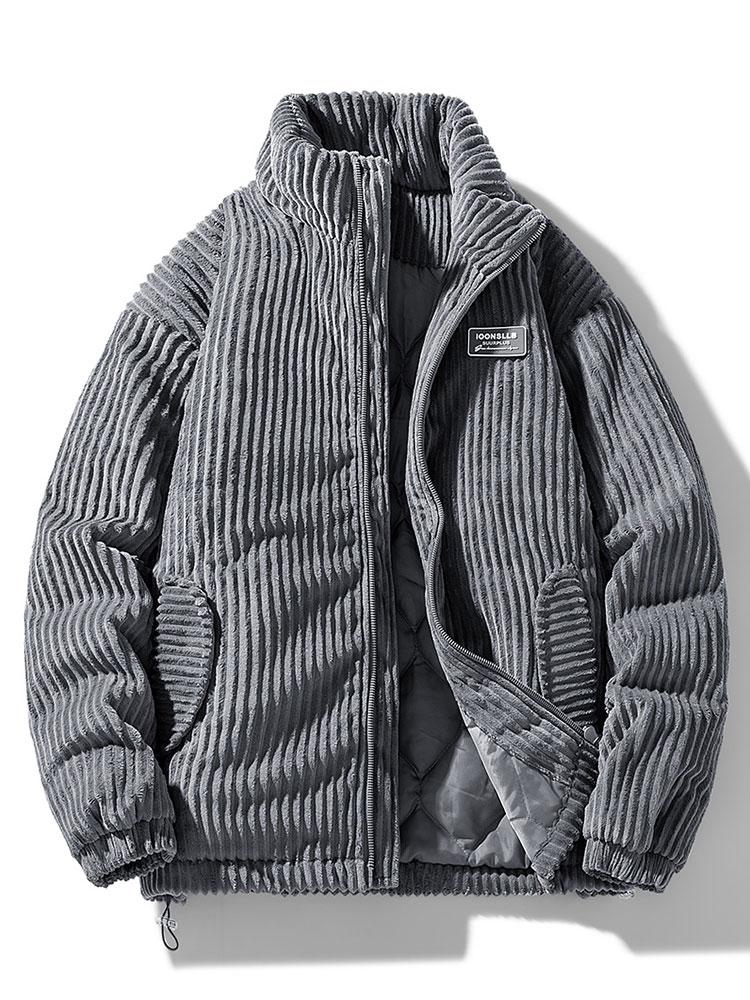 Stylische Bomber Cordjacke