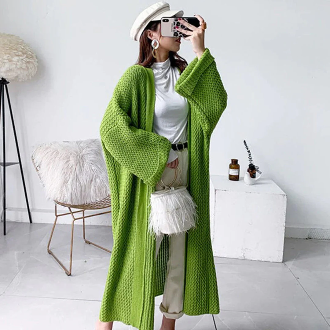 Stylische Strickjacke in Übergröße - Erna