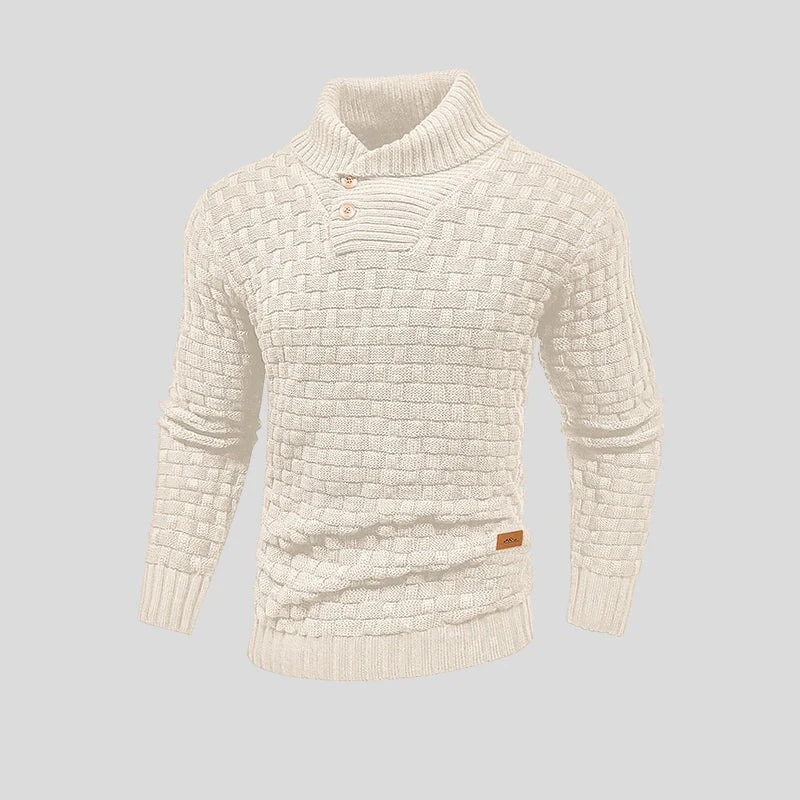 Stylischer warmer Pullover für Herren | Strick - Image 4
