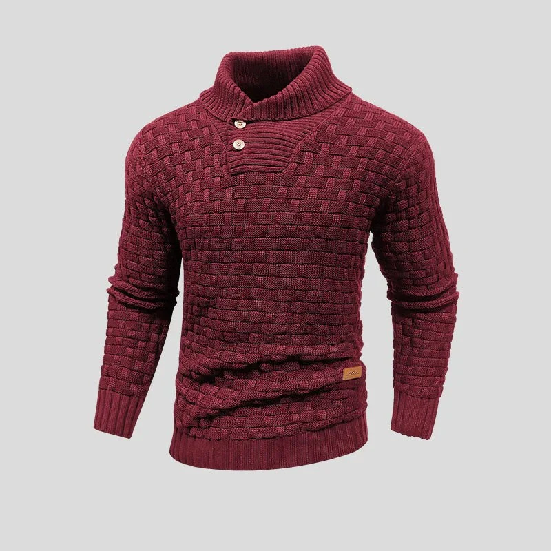 Stylischer warmer Pullover für Herren | Strick - Image 5