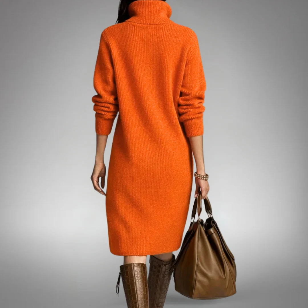 Tabea | Weiches Strickkleid mit femininer Note - Image 3