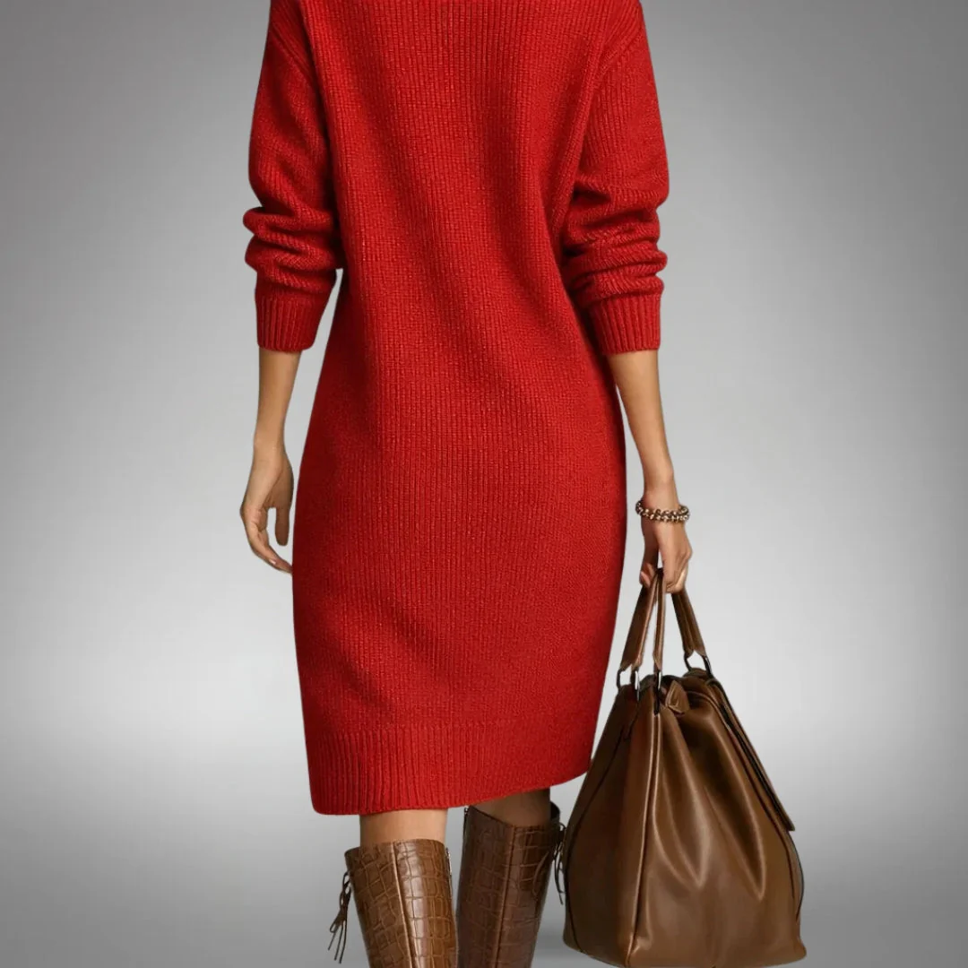 Tabea | Weiches Strickkleid mit femininer Note - Image 4