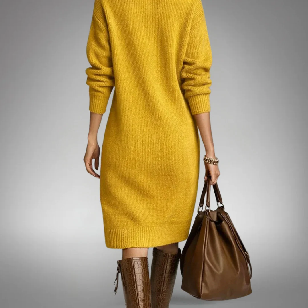 Tabea | Weiches Strickkleid mit femininer Note - Image 7