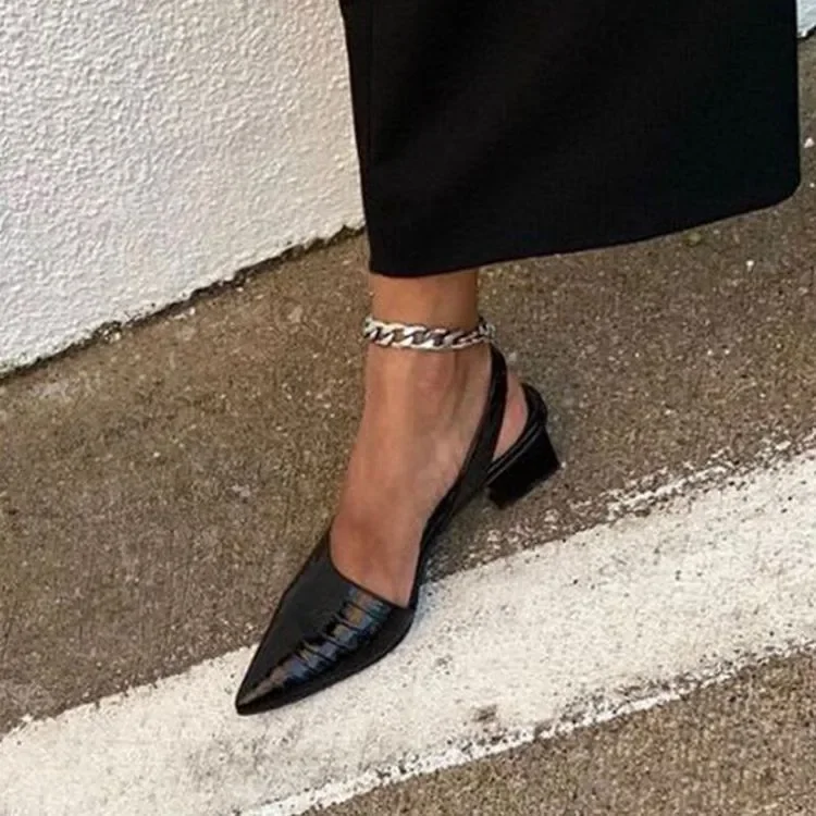 Tamara Elegante Damen Frühlings-Pumps mit Blockabsatz - Image 2