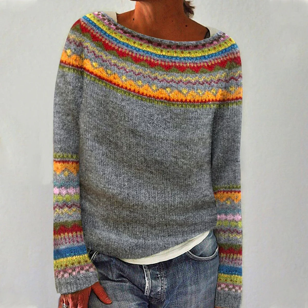 Tanja | Retro-Pullover für die goldene Herbstzeit - Image 2