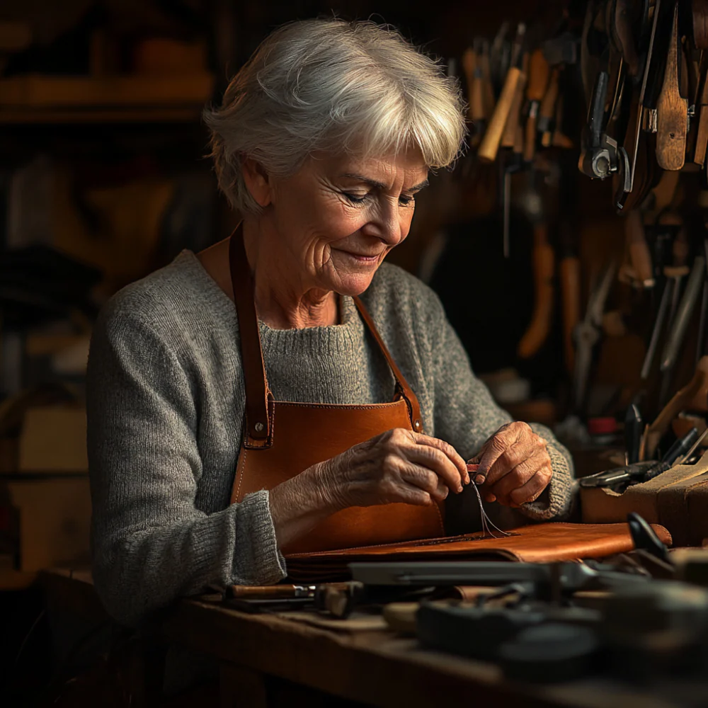 Tessa | Vintage Schultertasche im klassischen und zeitlosen Design - Image 7