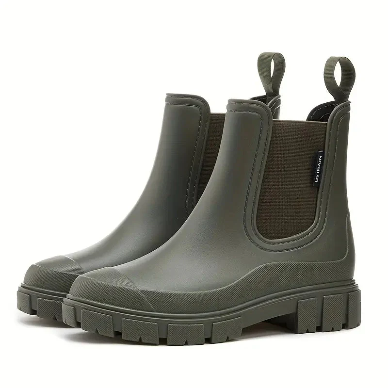 Trendige wasserdichte Regenstiefel - Image 5
