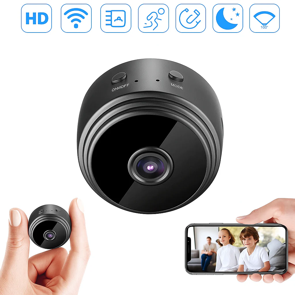 Überwachungskamera WLAN Mini mit Nachtsicht - Image 4