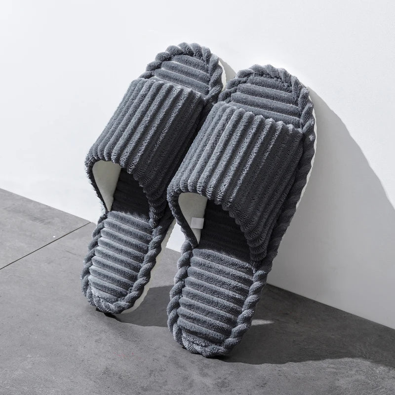 Unisex Hausschuhe mit Offenen Zehen | Drinnen