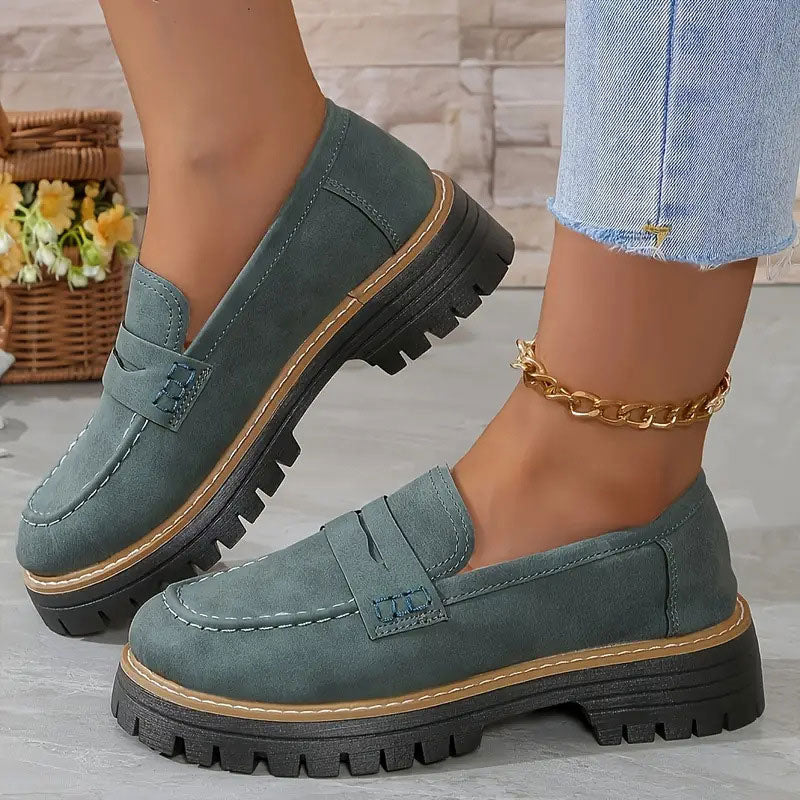 Valeria | Bequeme klobige Slipper für Frauen mit Plattform - Image 8
