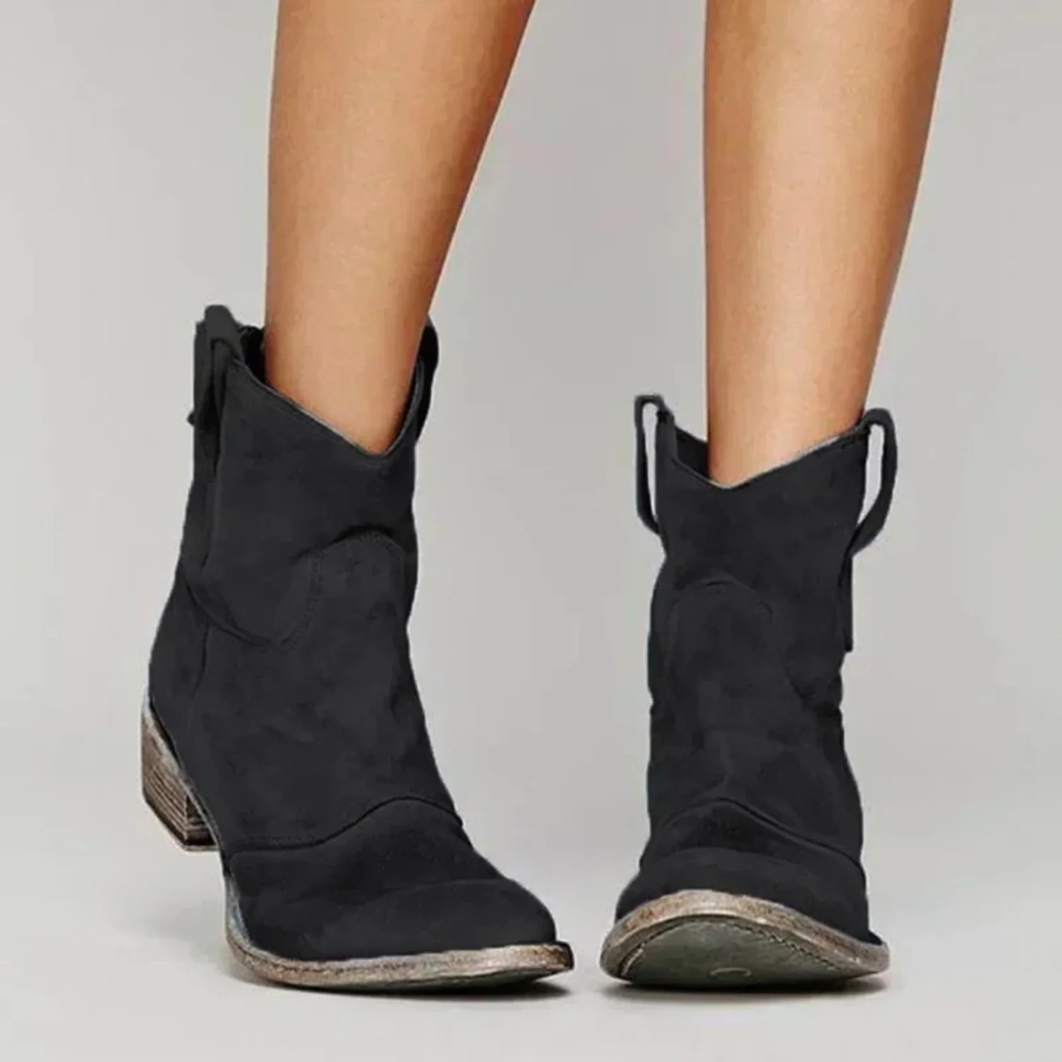 Vento | Rutschfeste Cowboystiefel Damen für Alltag Mode - Image 5