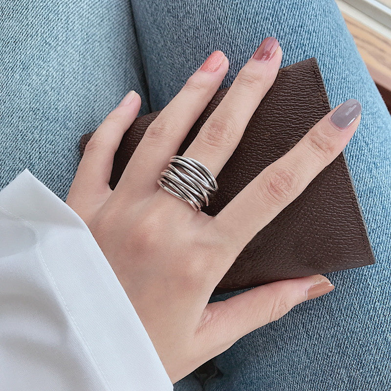 Verstellbarer Damen Ring Silber 925 - Image 2
