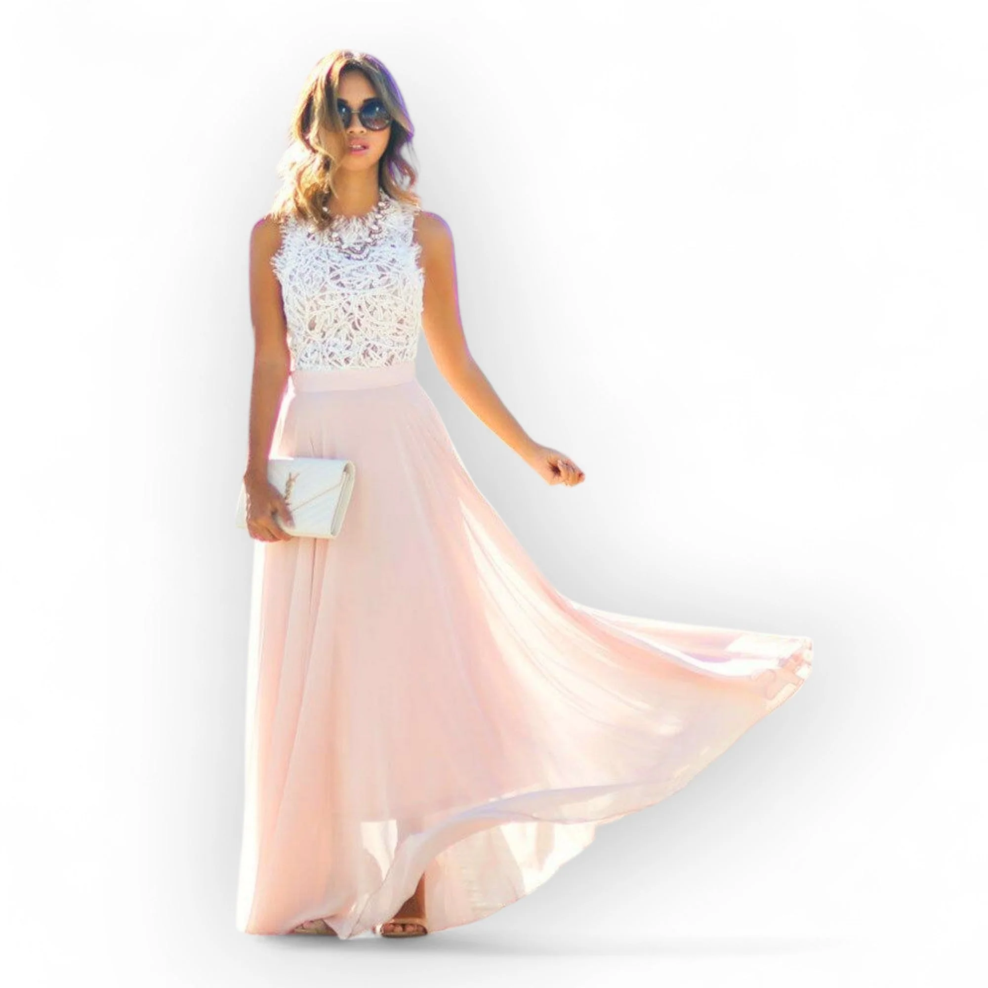 Vezza - Elegantes Spitzenkleid für den Sommer