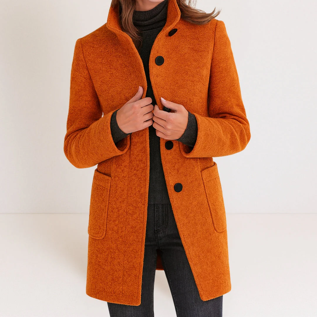 Victoria | Damenjacke mit hohem Kragen luxuriös - Image 9