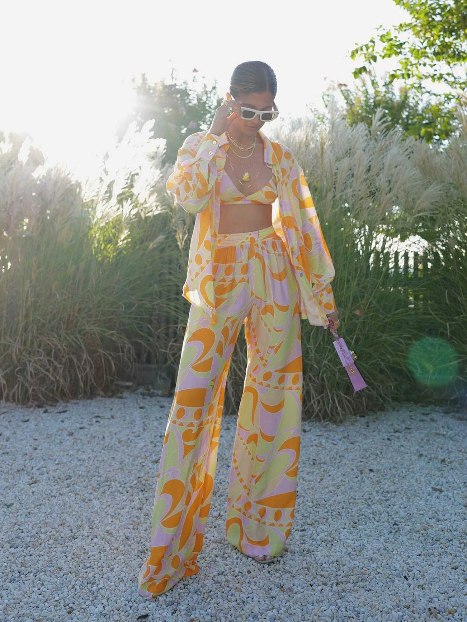 Vollständiges Mare-Stampa-Tropica Set – Hemd und koordinierte Hosen - Image 9