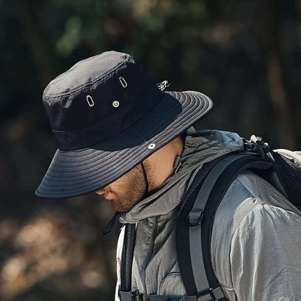 Wandern Sonnenhut Outdoor Aktivitäten UV Schutz - Image 3
