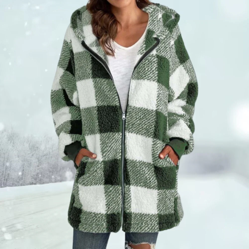 Warme Kapuzenjacke für Frauen - Willow