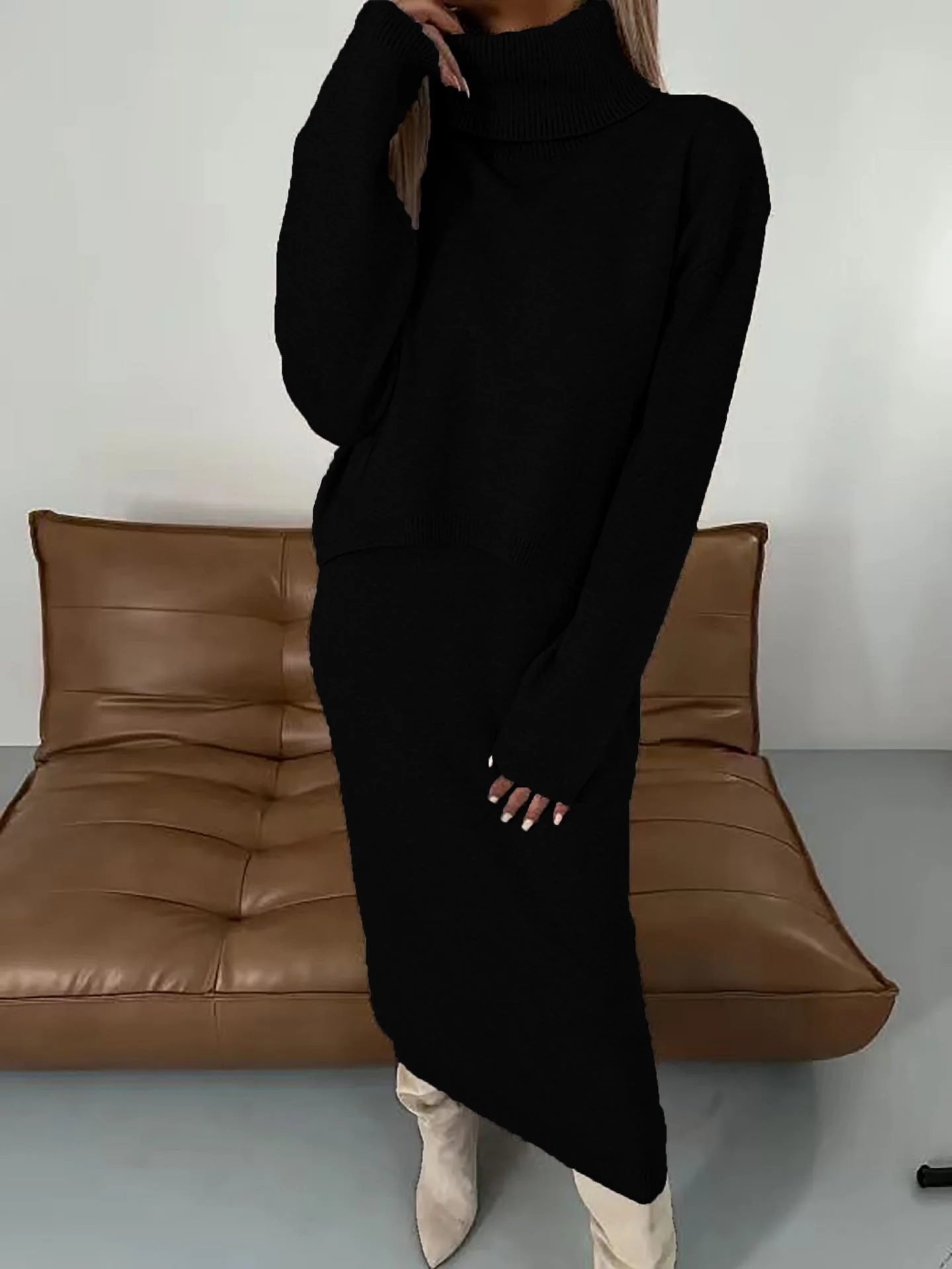 Warmes und bequemes Strickset für Damen - Image 3