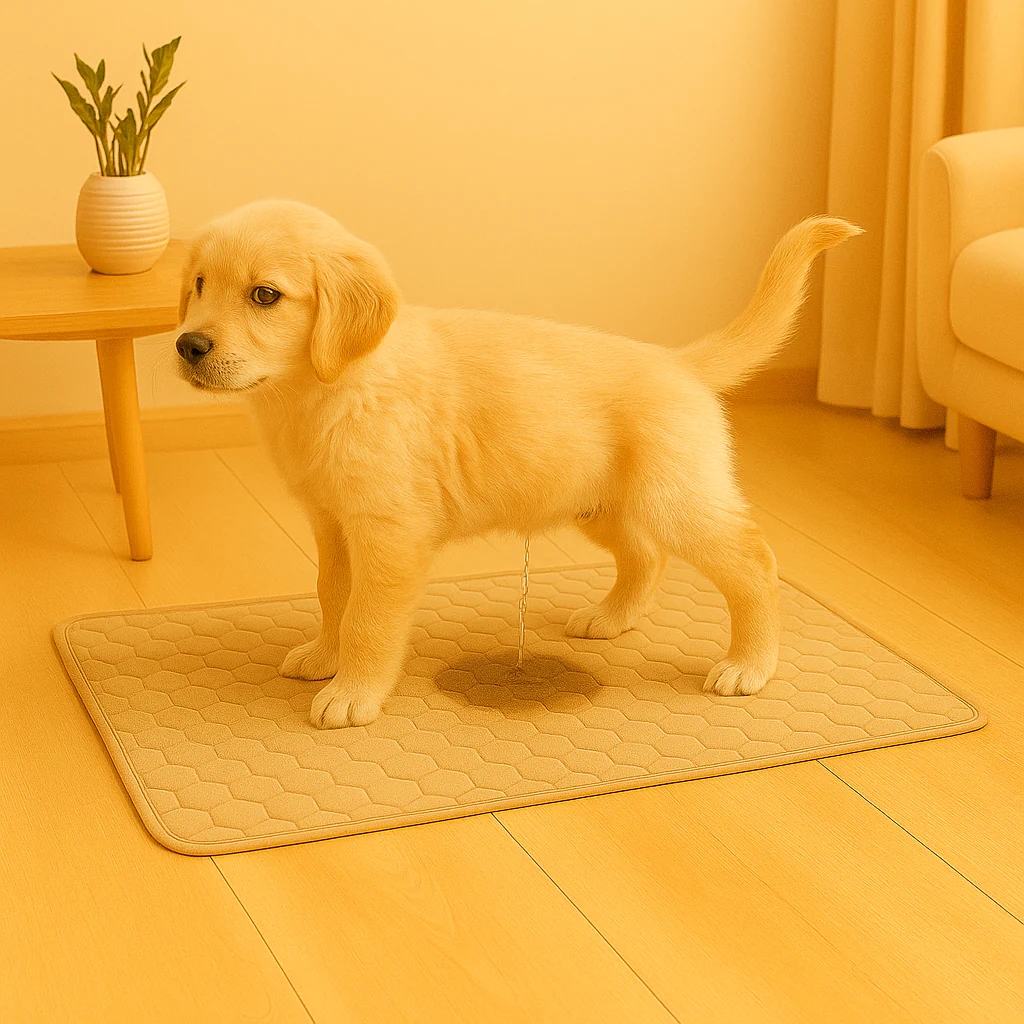 Waschbare und wiederverwendbare 2-lagige Trainings-Pipimatten für Hunde und Katzen - Image 2