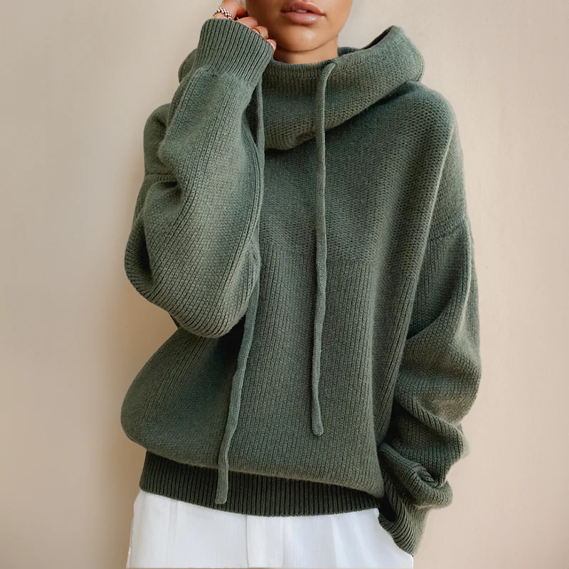 Weicher und Warmer Damen Kapuzenpulli | Winter
