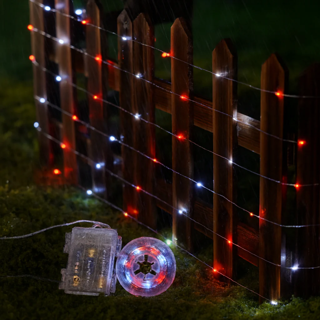 Weihnachtsbeleuchtung LED Kupferdraht Lichterkette Batteriebetrieben - Image 2