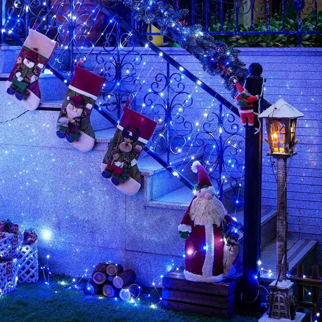 Weihnachtsbeleuchtung LED Kupferdraht Lichterkette Batteriebetrieben - Image 3