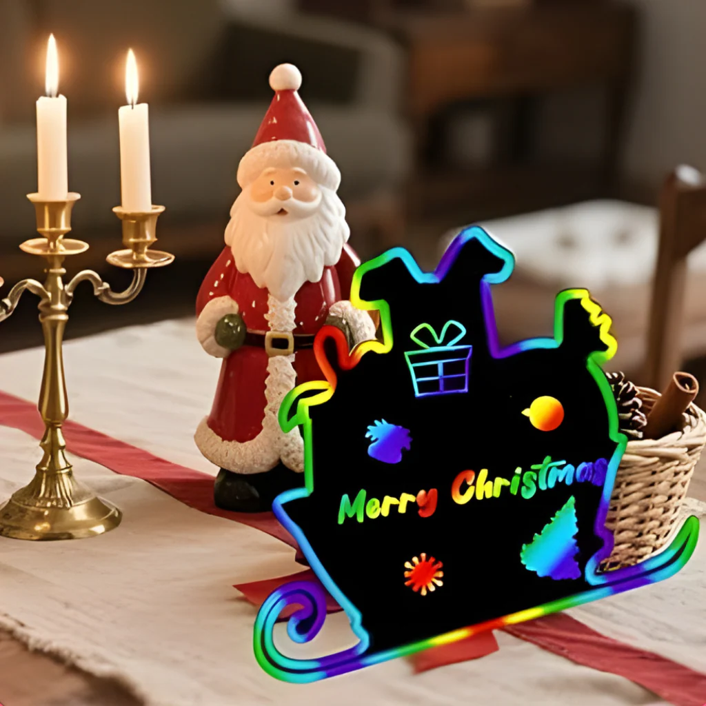 Weihnachtsspielzeug Kinder Bastelset Kratzbilder Weihnachtsdeko - Image 6