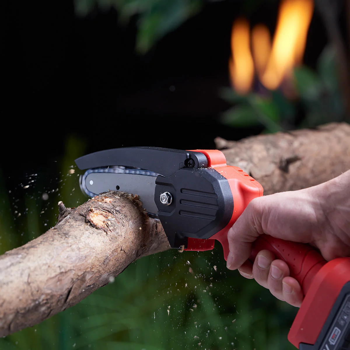 Werkzeug Akku Kettensäge Mini Handsäge Tragbare Garten Astsäge - Image 8