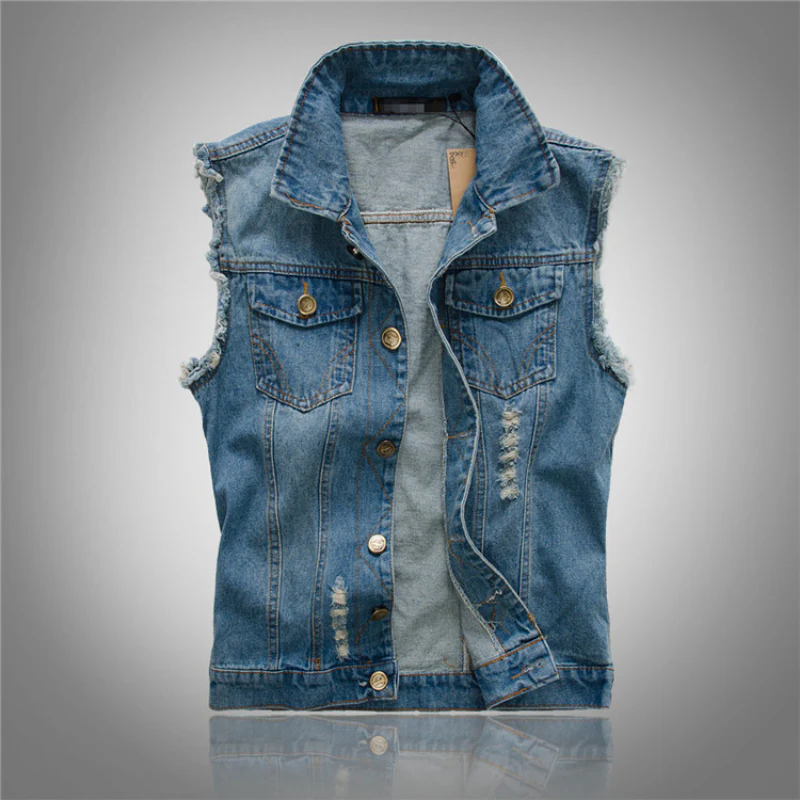 Weste Herren Vintage Stil | Ärmellose Freizeitweste Mit Taschen - Image 5