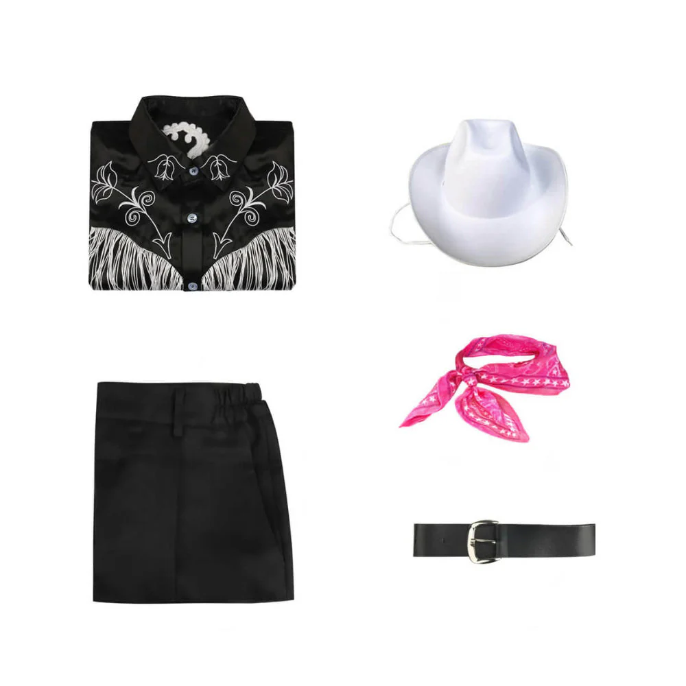 Western Paar Kostüm Set Cowboy Cowgirl Outfit - Image 8