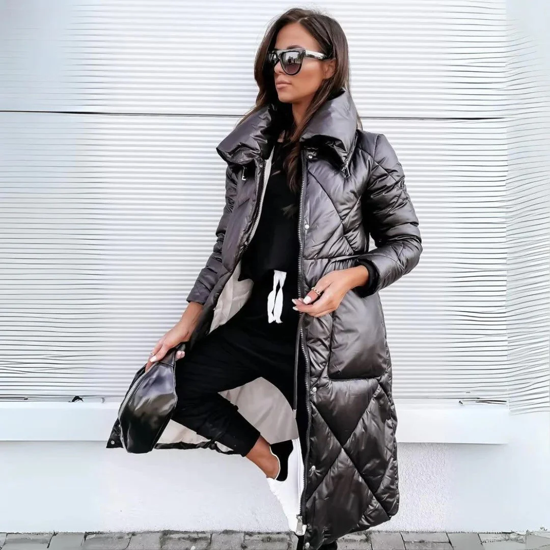 Wind- und wasserdichte, warme Steppjacke - Patrizia