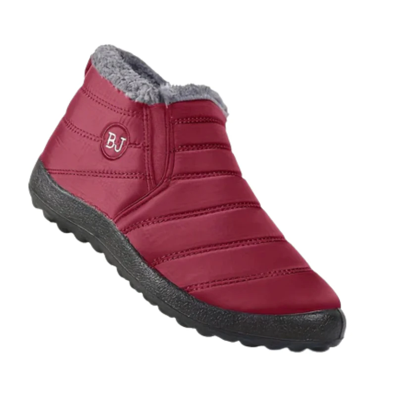 Winterschuhe Damen| Flach Knöchelhoch Mit Rundkappe - Image 2