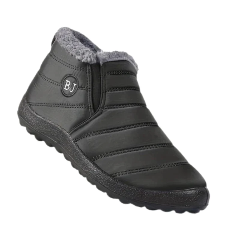 Winterschuhe Damen| Flach Knöchelhoch Mit Rundkappe - Image 3