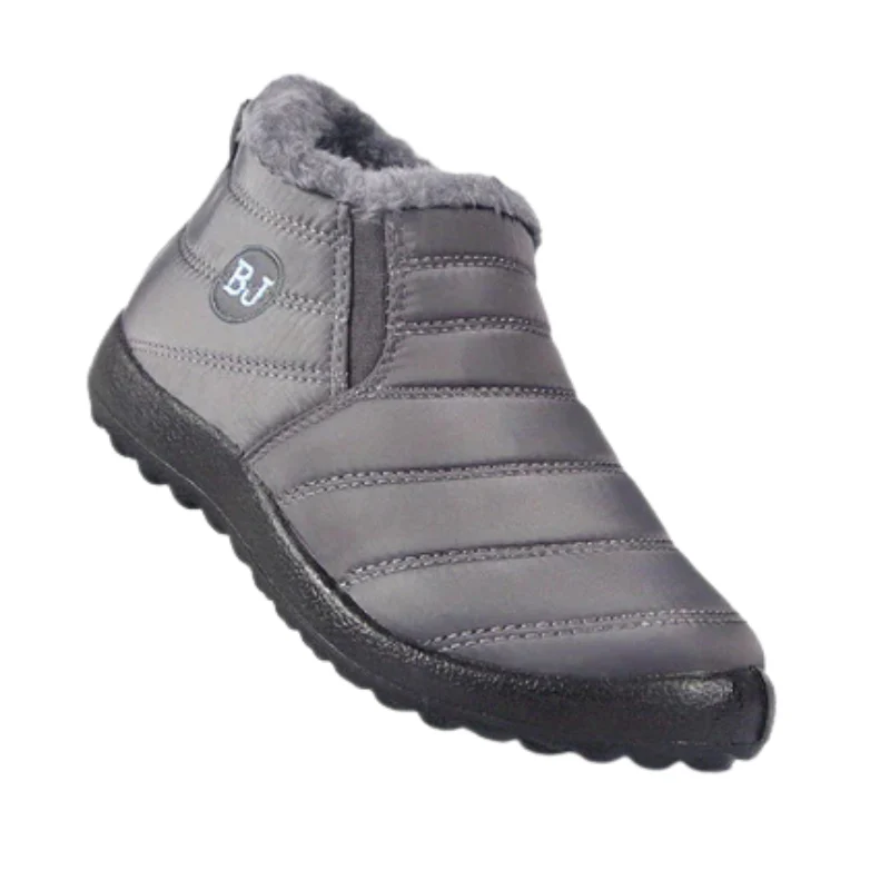 Winterschuhe Damen| Flach Knöchelhoch Mit Rundkappe - Image 4