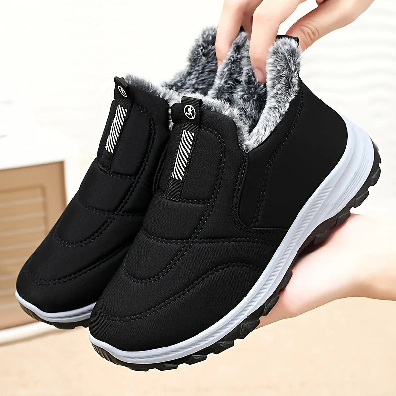 Winterschuhe Damen | Knöchelhoch Slip On