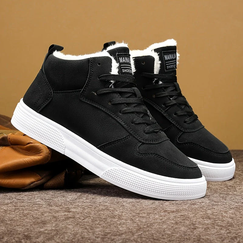 Winterschuhe Herren | High Cut mit Schnürung und Innenfutter - Image 2