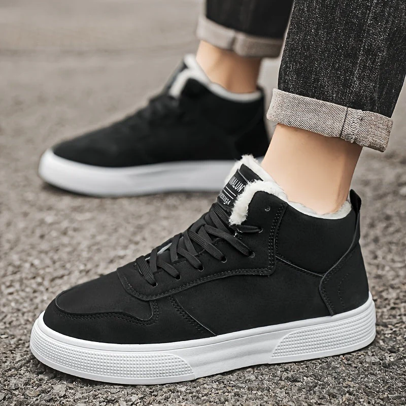 Winterschuhe Herren | High Cut mit Schnürung und Innenfutter - Image 3