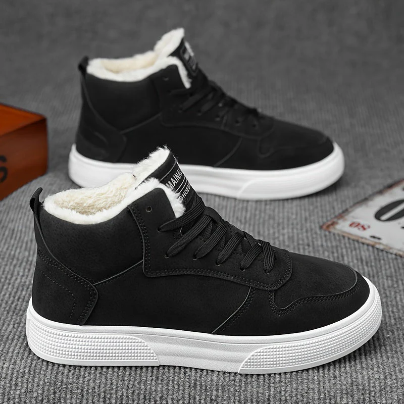 Winterschuhe Herren | High Cut mit Schnürung und Innenfutter - Image 6