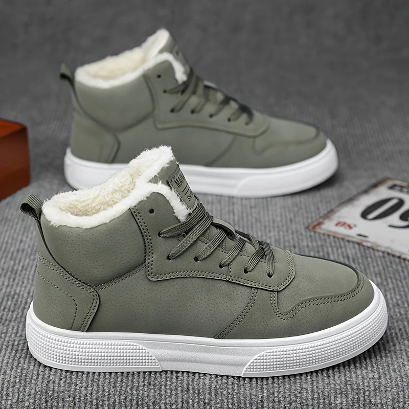 Winterschuhe Herren | High Cut mit Schnürung und Innenfutter - Image 7
