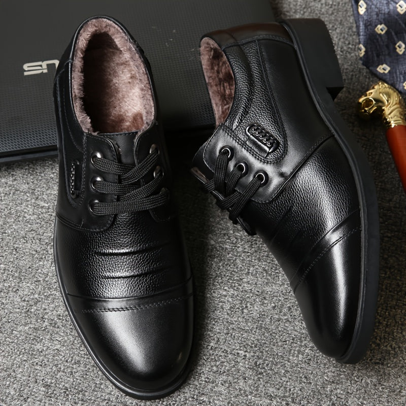 Winterschuhe Herren | Schnürschuhe Mit Gefüttertem Inneren - Image 4