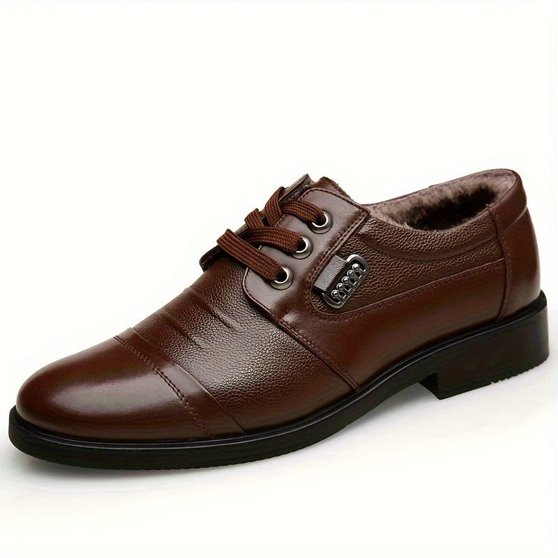 Winterschuhe Herren | Schnürschuhe Mit Gefüttertem Inneren - Image 7